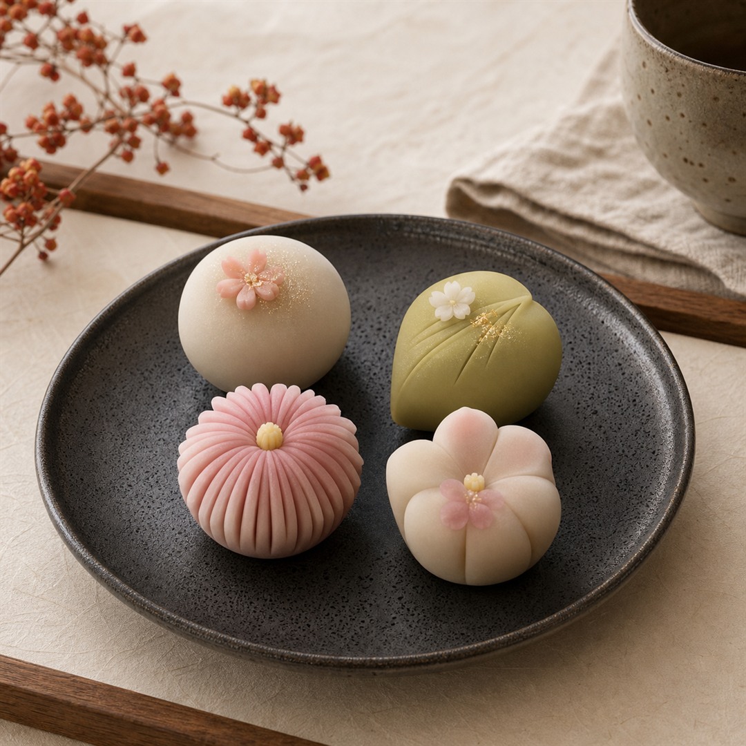 上生菓子 四季の彩り